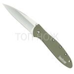 Kershaw Leek 1660OL - нож складной, оливковая рукоять